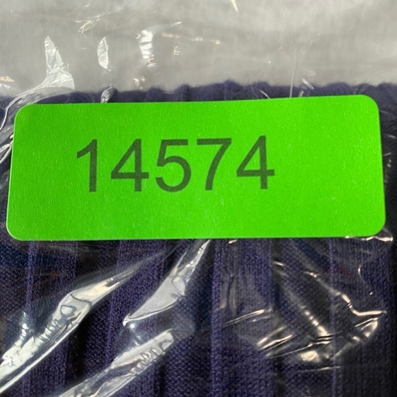 Contemporaine Simons Women's Navy Cowl Neck Ribbed Long Sleeve Sweater Top Large - Picture 13 of 13